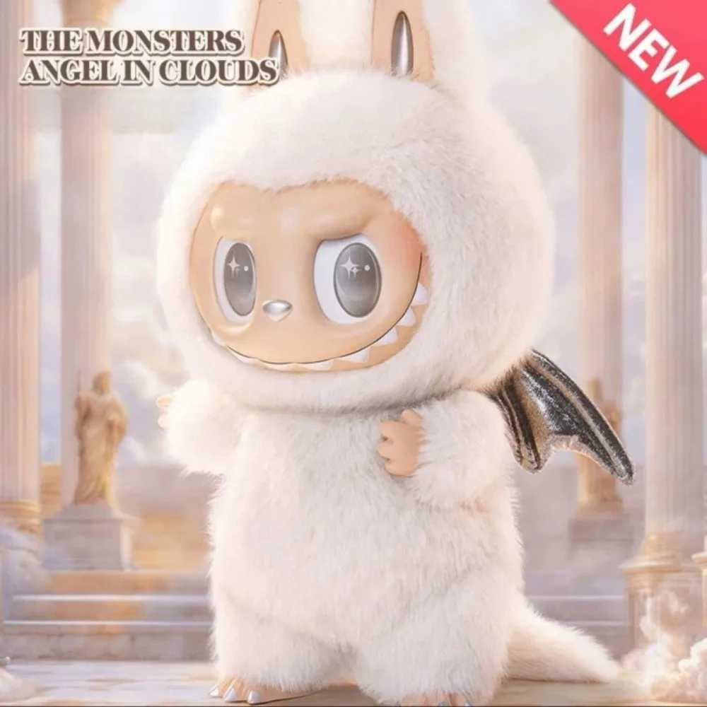 Plush Ornament Bubble Mart Little Angel Hangings Zimomo White Vinyl Doll 2.0 Lovely Big Boy Hanging Handmade Trendy Play Hanging z250630KU46