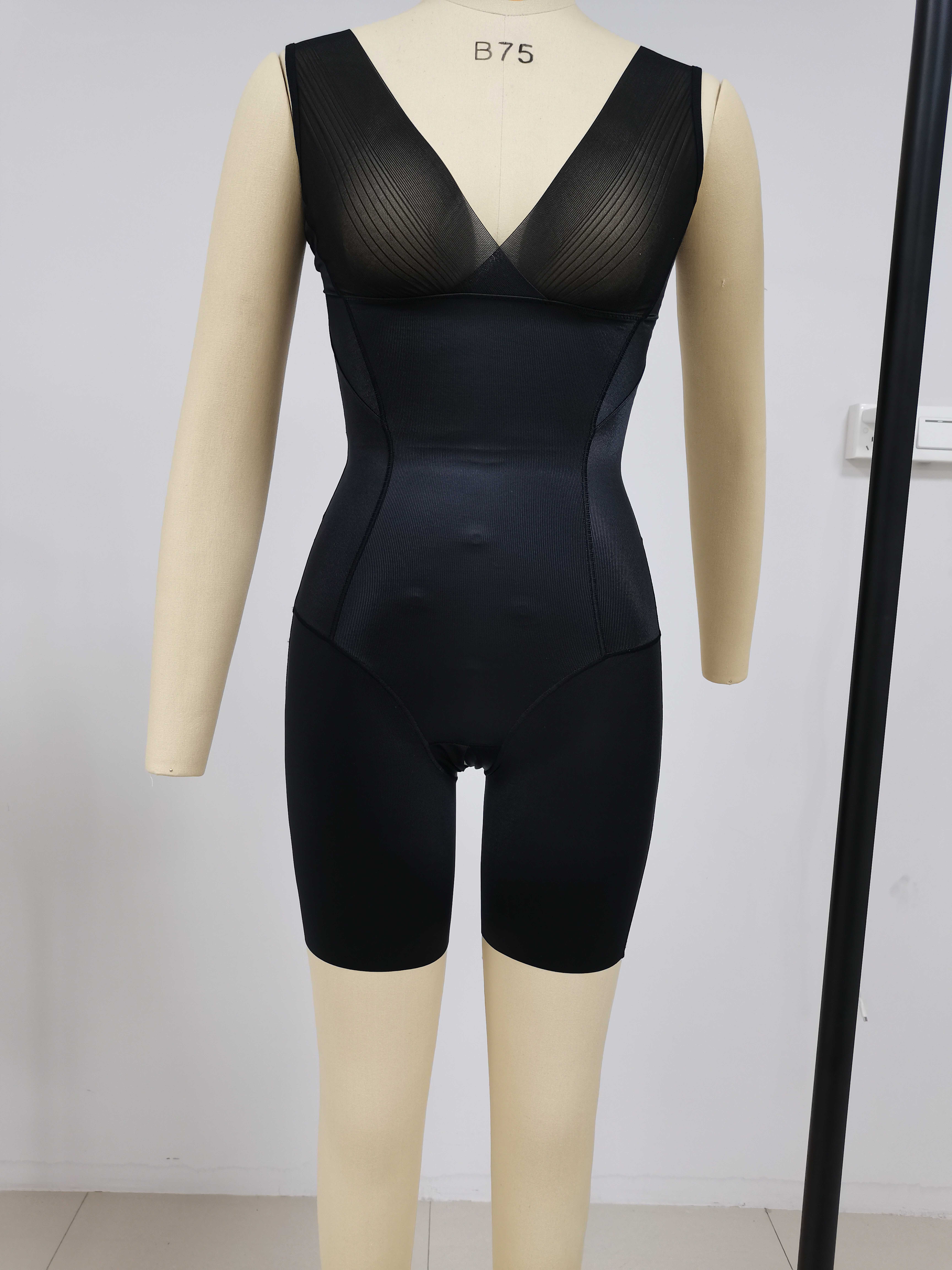 Slimming clothes mesh one-piece shapewear crotch hook buckle one-piece enhanced version corset one-piece underwear a wide range of styles