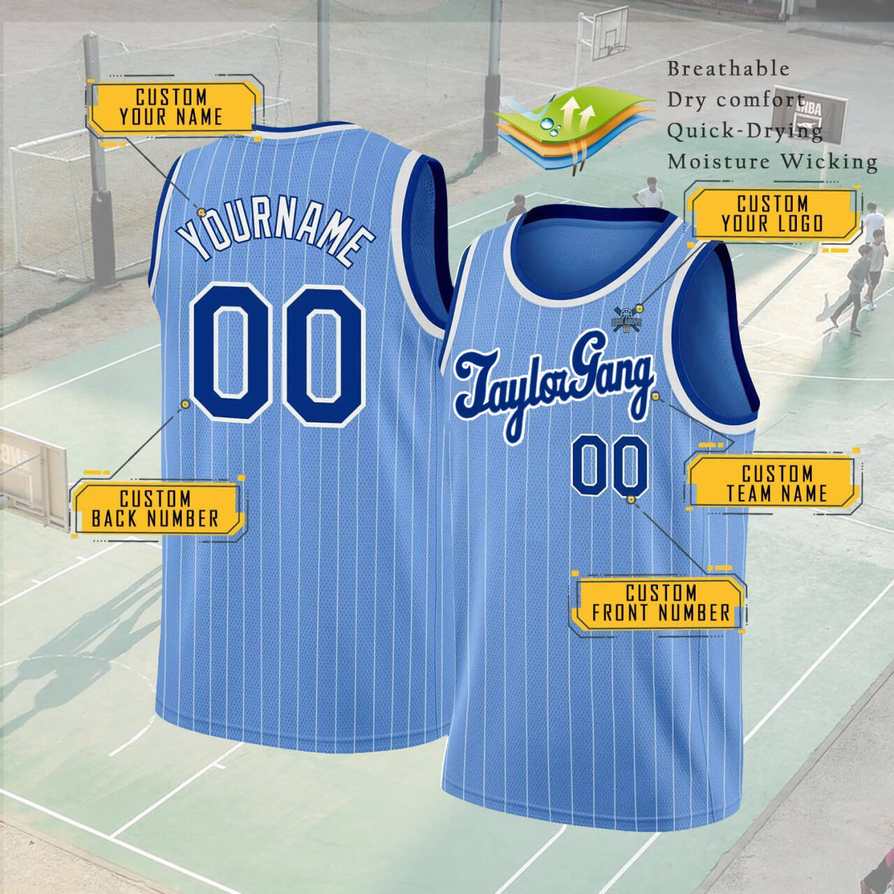 City Edition Basketball Jersey 0 Custom Jerseys - Embroidered Hygroscopic and quick drying