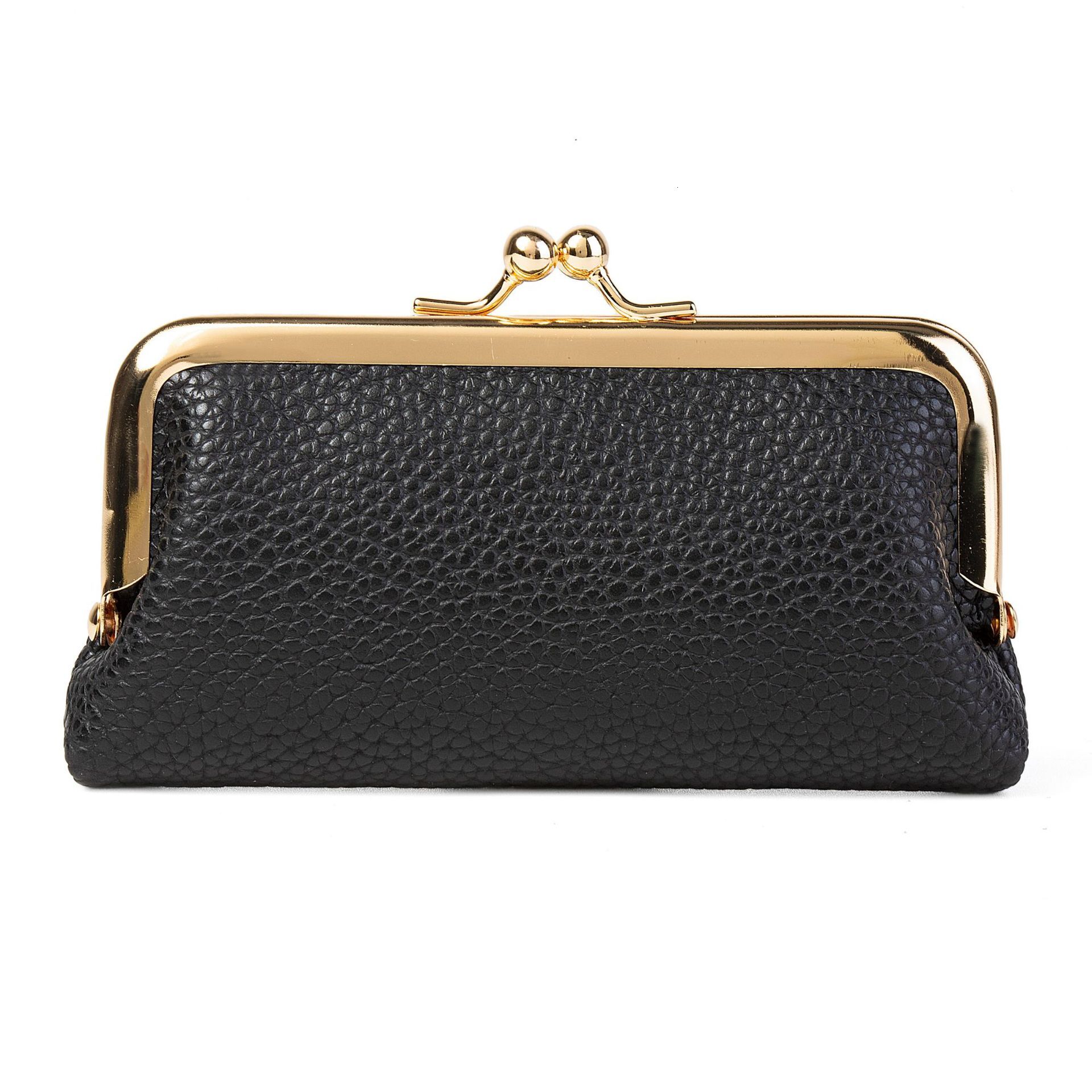 Retro Luxury Wallet New Fashion Leather Wallet Coin Purse For Women Multifunctional High-end Lipstick Designer Wallet Bag Mini Key Storage Bag Lady Pu