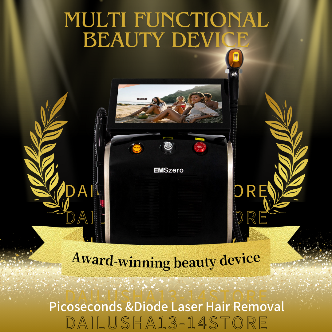 2 In 1 Diode Laser Hair Removal And Pico 755+808+1064 Suitable for all Skin and Hair Types Machine