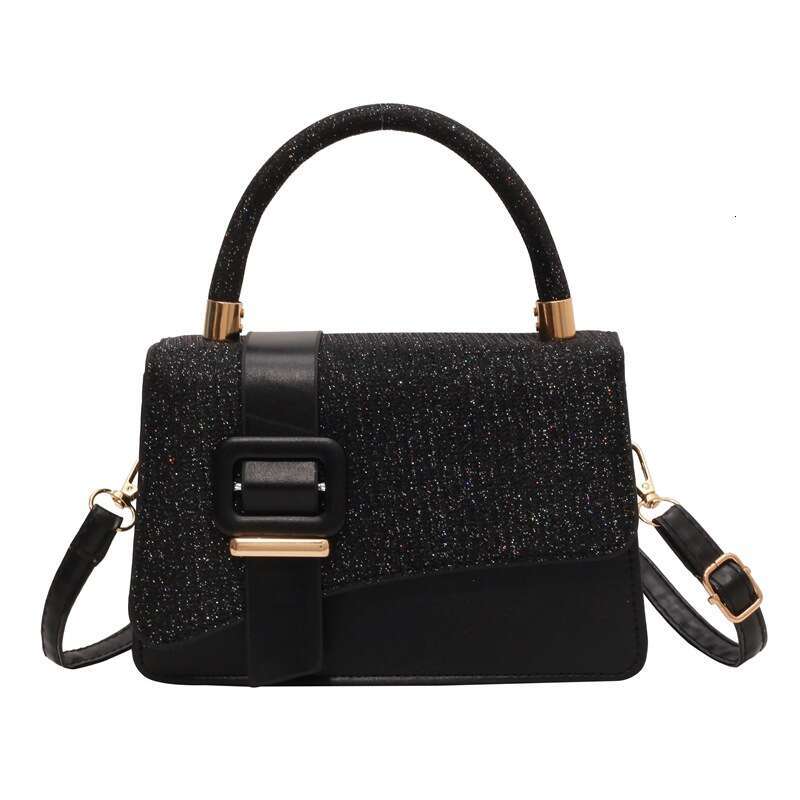 2023 New with Belt Buckle, Trendy Free shipping Niche Design Handbag, Simple Fashion Shoulder Bag, Women's Crossbody Bag