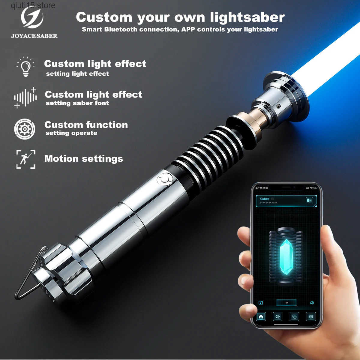 Lightsaber Jedi Neopixel Light Saber Xenopixel Laser Sword Cosplay Heavy Dueling Unlimited Colors Luminous Cosplay Toys Joyace L250630TDL9