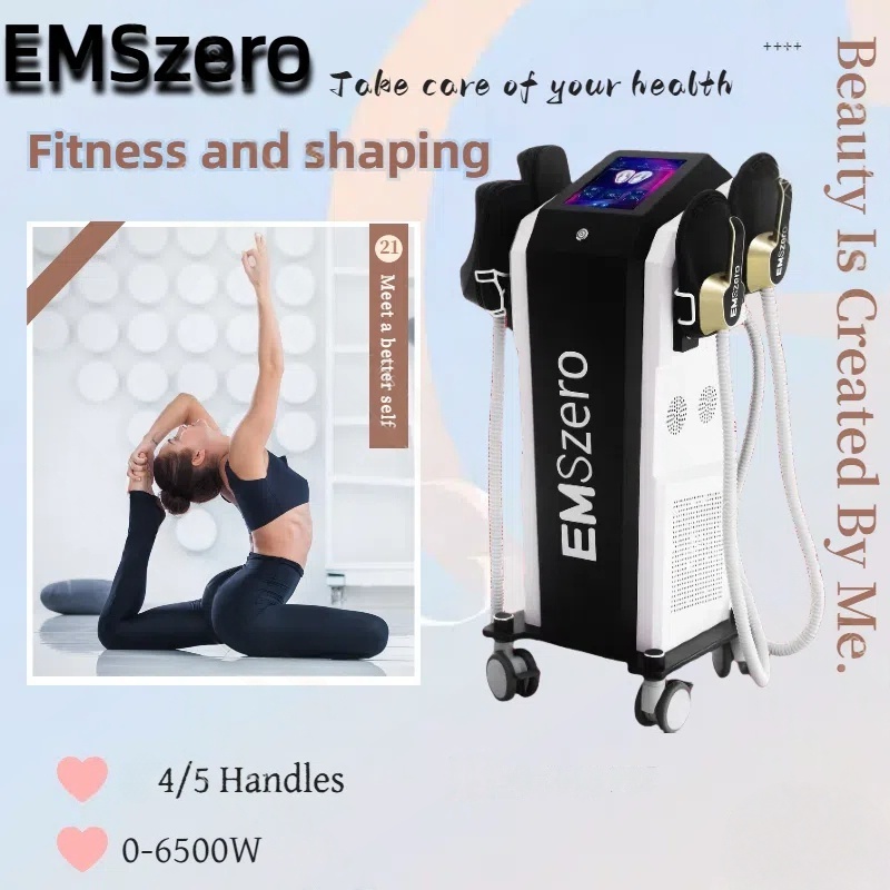 Professional 6500W EMSZERO Body Sculpting Machine Reducing Hi-emt Body Contouring Device with 200HZ Suitable for home and beauty salon