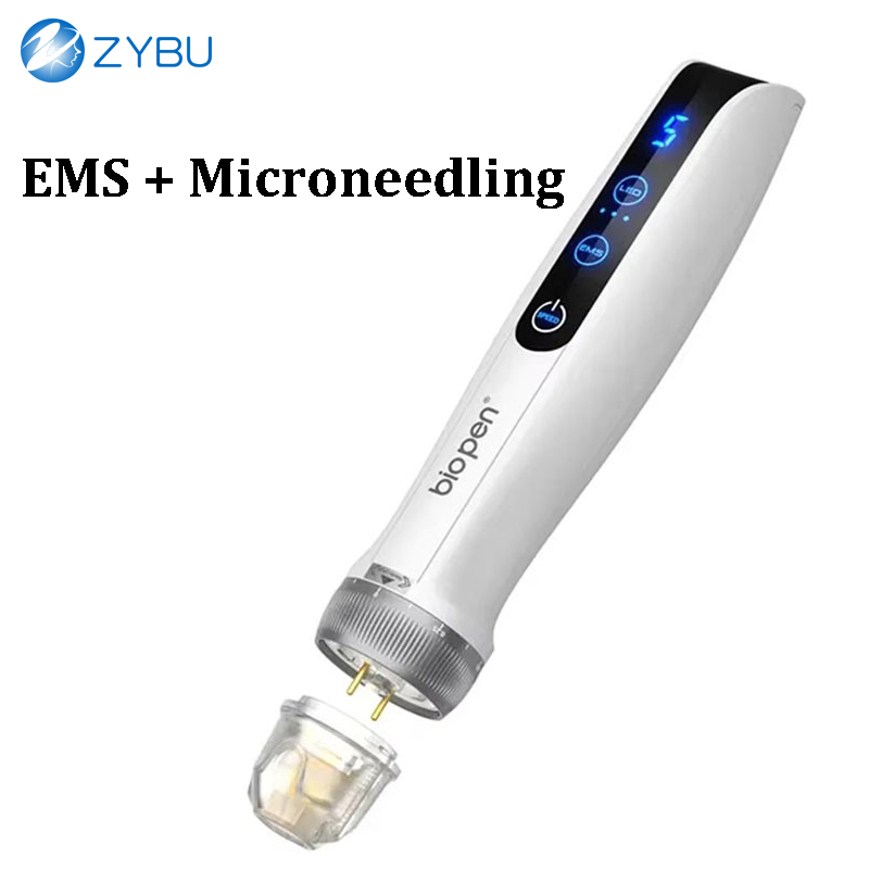 Bio Pen Biopen Q2 Skin Rejuvenation Device with LED & Microcurrent EMS Technology Derma MTS Skin Care Dermapen MTS Mesotherapy