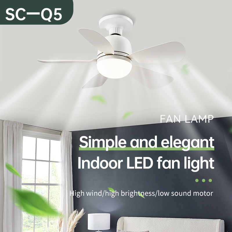 Sleek Design: Wall-Mounted Infinity Dimmer LED Lights + Quad Speed Oscillating Cooling