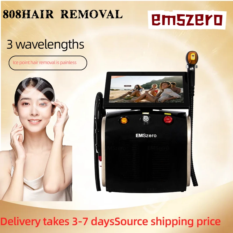 Picoseconds and 808nm Diode Hair Removal Machine 2ln1 Permanent painless Epilator Tattoo Removal Machine