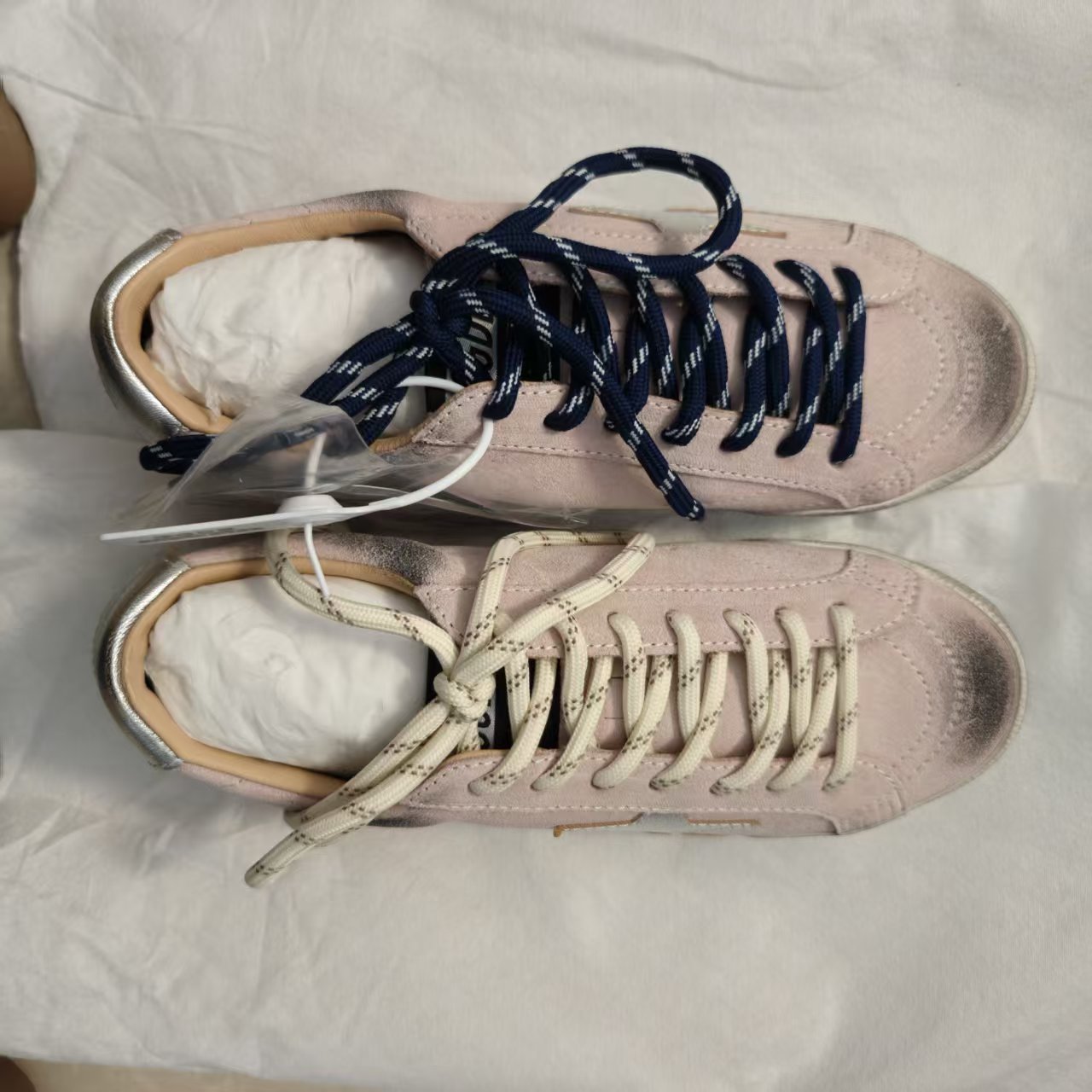 Designer Canvas Casual shoes leather sneakers Low Heel flats Knot Loafers Luxury Women Running irregularity Matte Canvas Running Casual shoes 35-42