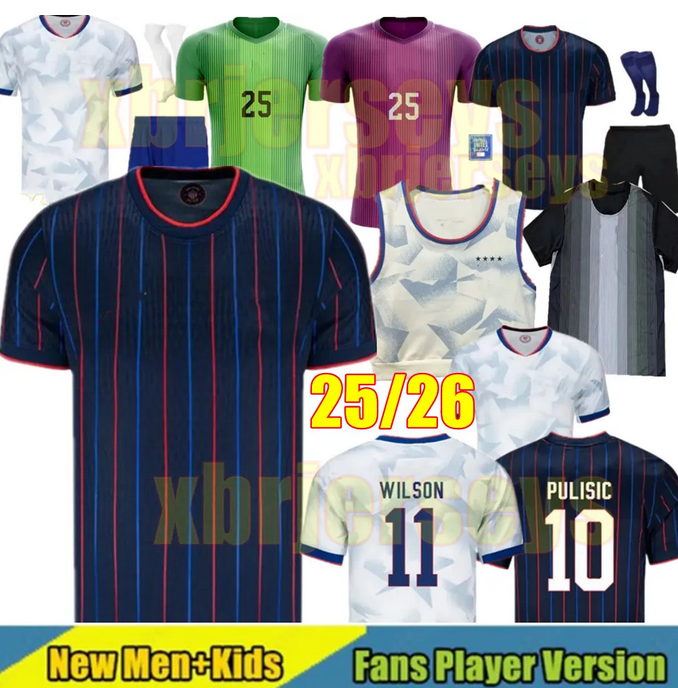 25- 26 Rose Lavelle Soccer jerseys PULISIC 26 USWNT Rapinoe yjn Trinity Rodman Alex Morgan Team 2025 USAS McKENNIE Alex Morgan Lindsey Horan Sophia Smith Mallory 1994