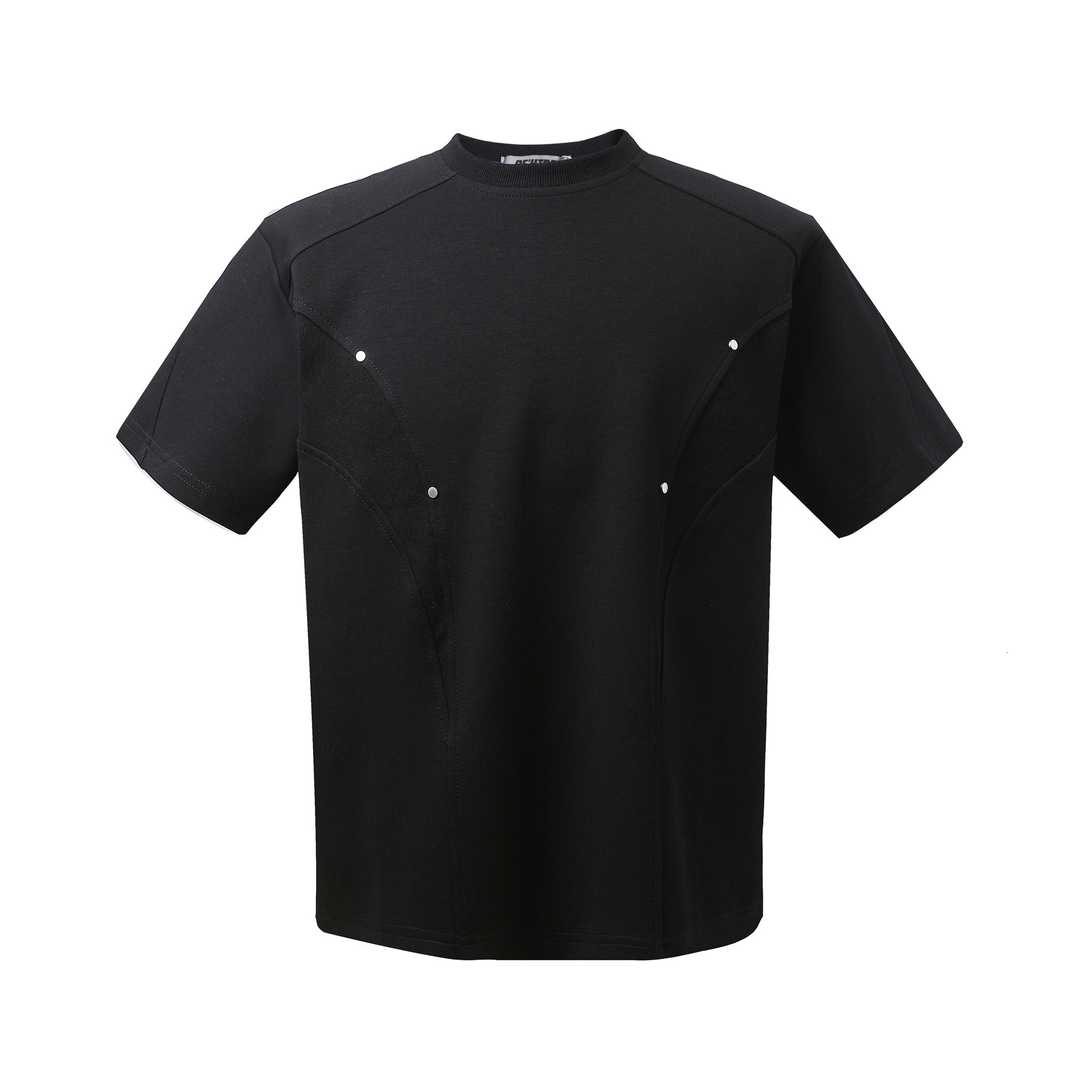 Designer K51 American Street Style 2025 Metal Deconstructed Unisex High-End Design Men's Slim Fit Space Cotton Short Sleeve T-Shirt