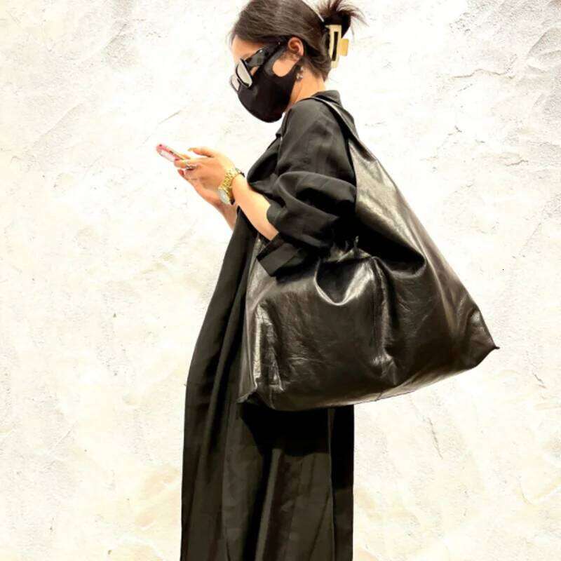 Designer Bag Genuine Leather Bag For Woman 100% Natural Cow Skin Tote Vintage Simple Design Shoulder Packs Cool Big Capacity BAG City Bag