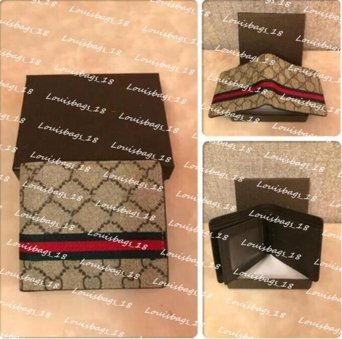 High quality Designers Luxury Genuine Leather Wallets cardholder France Paris plaid style luxurys mens wallet designers women wallet Purse Crossbody Bag 60223
