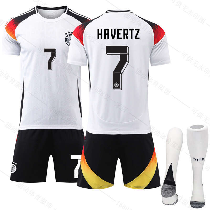 2024 Germany Home Black Pants Soccer 13 Muller 8 Kroos No. 6 Kimmich National Team Uniform