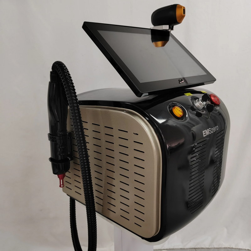 2 In 1 Diode Laser Hair Removal And Pico 755+808+1064 Suitable for all Skin and Hair Types Machine