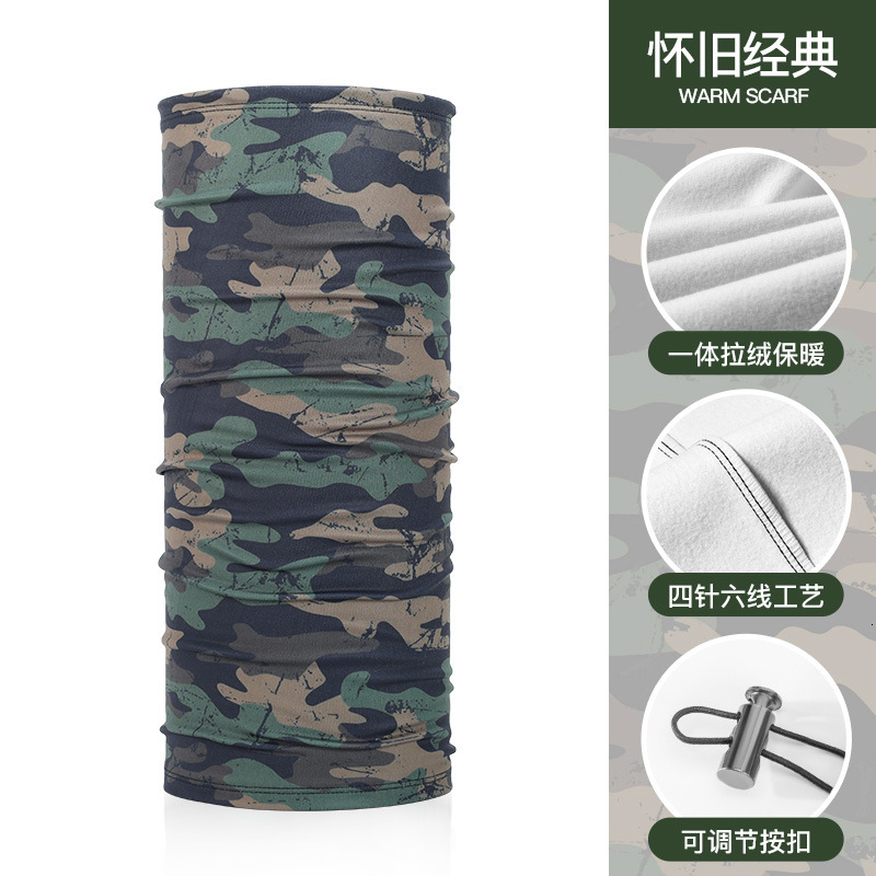 High Quality Ski Mask Cycling Winter Outdoor Waterproof Fleece Lined Warm Thickened Hip Hop Multifunctional Magic Headband