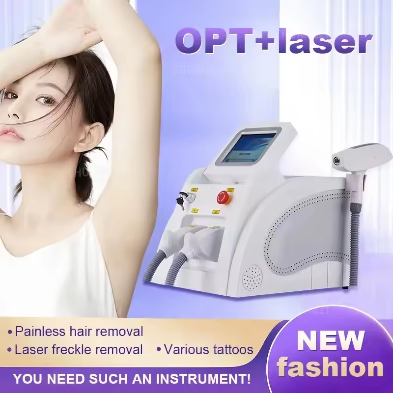 Professional IPL And OPT Epilator Laser Painless Hair Removal Machine E-Light Skin Whitening Fast Depilation Permanent Device