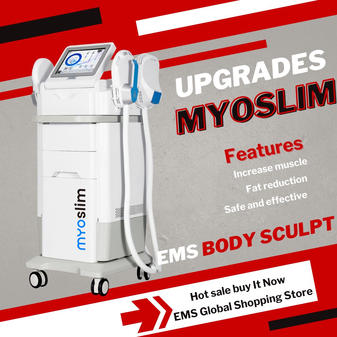 Myoslim Ems Neo Electromagnetic Stimulate Sculpting Muscle Machine Nova Myoslim RF Body Slimming Reduce Fat Build Muscles Machines Beauty Salon Use