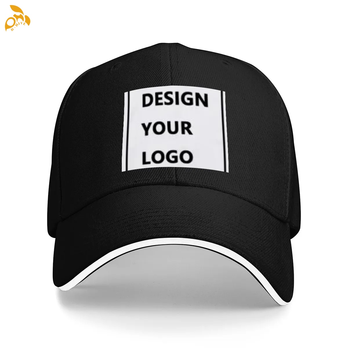 free shipping of customized American sandwich baseball cap -6 panels with exquisite patterns from US