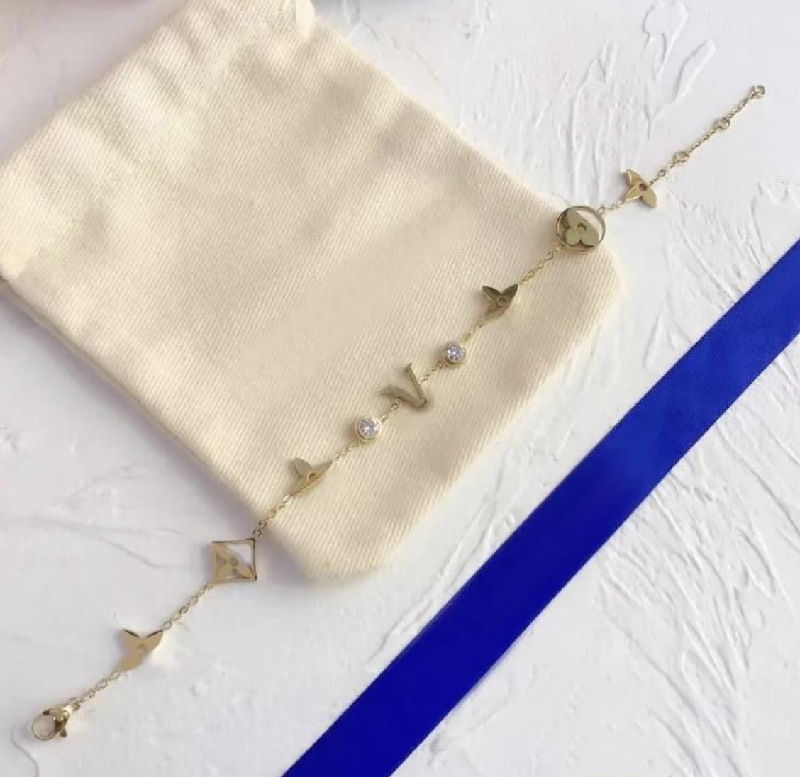 Elegant Designer Bracelet - Gold Color Bridal Accessory for Weddings & Parties fashion