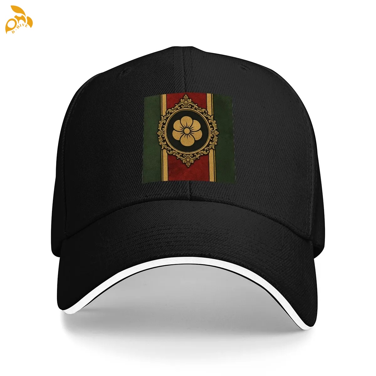 free shipping of customized American sandwich baseball cap -6 panels with exquisite patterns from US