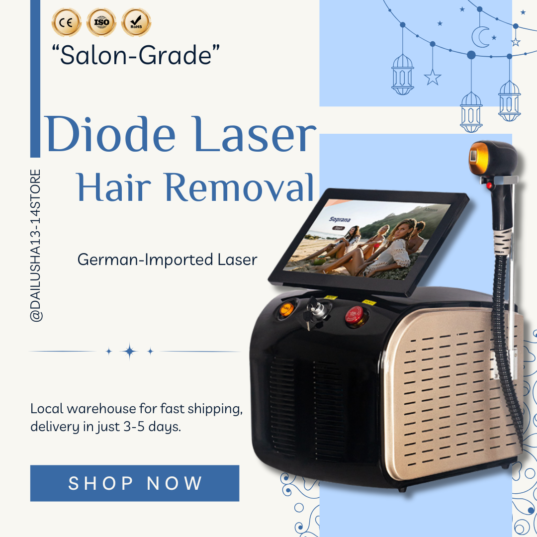 808/755/1064NM Machine d'épilation au laser Diode Professionnel 3 Longueur d'onde Permanent pour le salon de Bikini Home