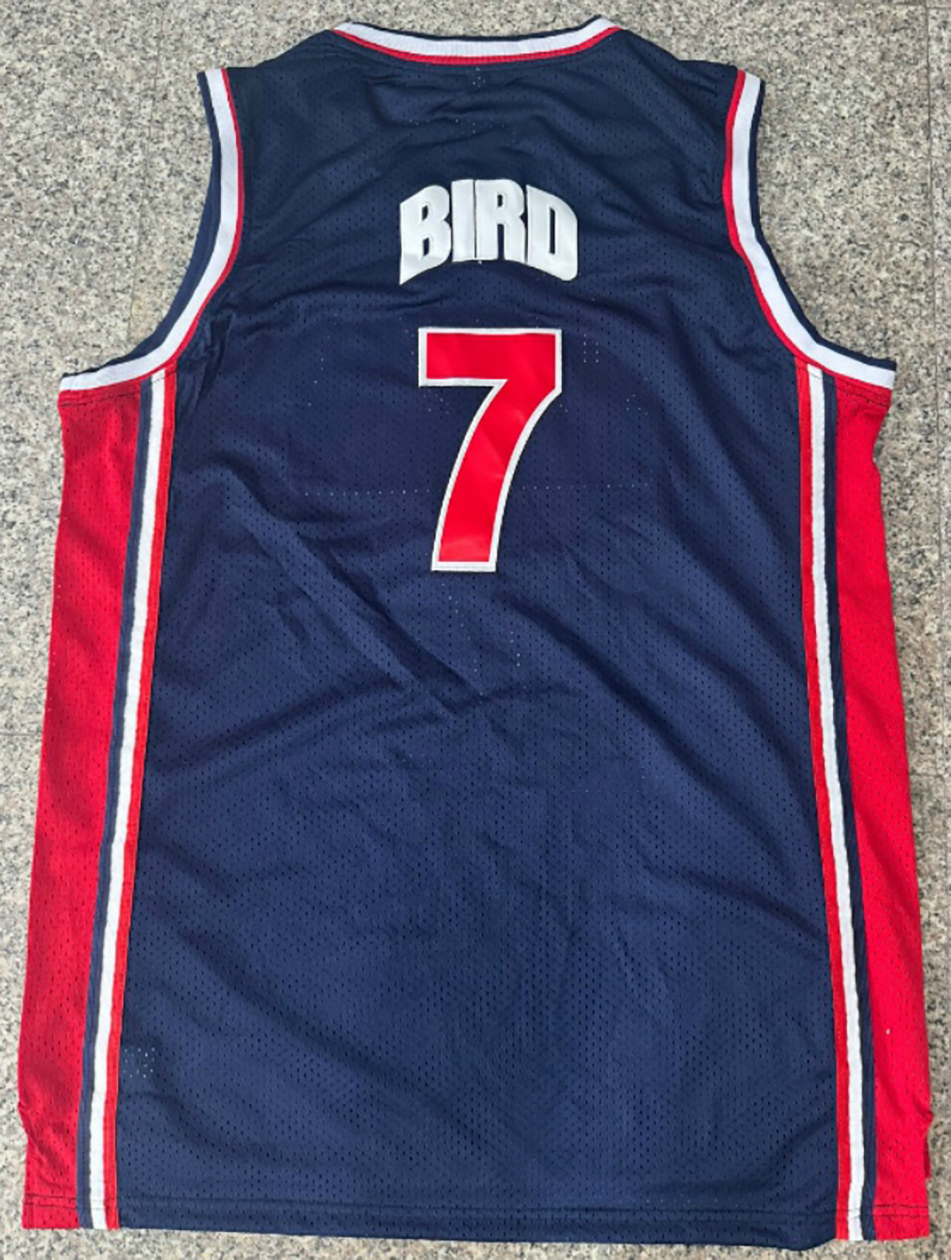 IN STOCK Mens 7 Blue Bird Basketball Jersey - Breathable, Sleeveless Stitched Design, Perfect for Summer Sports & Casual Wear, Basketball Gear, Sports