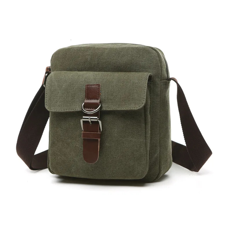Leisure Fashion Vintage Solid Color Canvas bag Cycling Messenger Bags Mini Shoulder Sling bolsos de hombre Crossbody bags sac 250627