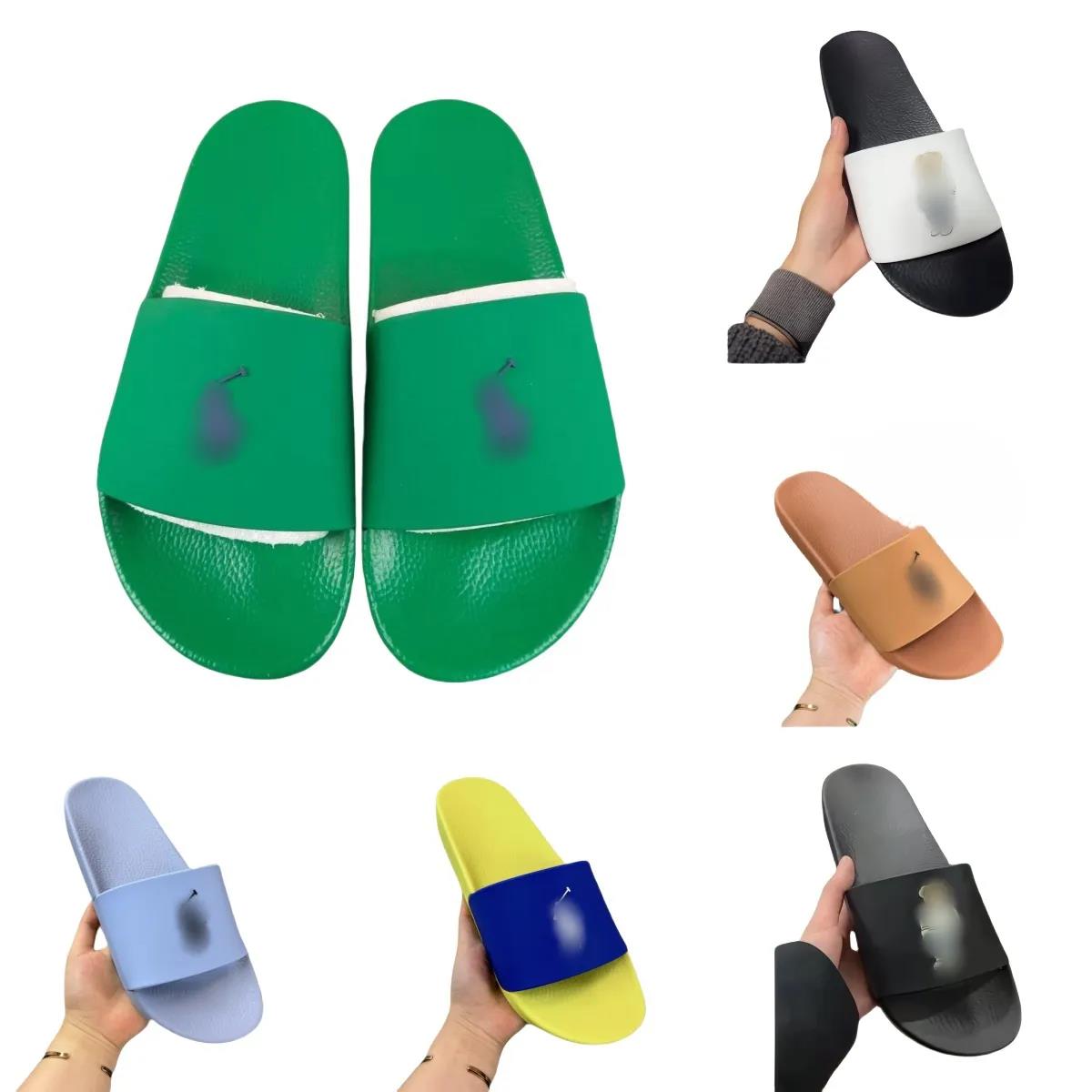 designer sandals Womens mens Summer sliders Designer slipper Loafer Flat Heel Mule Retro slide Pool Flip Flops leather sandale Classic Polos Beach Sport walk Sh