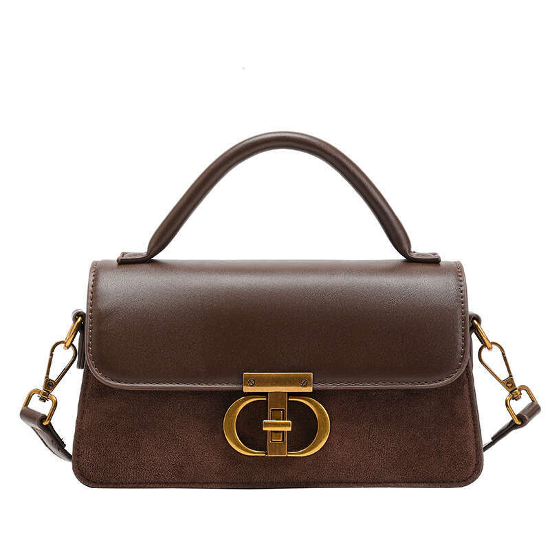 2025 New High-End Crossbody Light Luxury Single Shoulder Women's Fashion Trend Small Square Bag