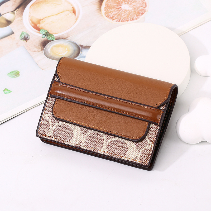 Women Designer Wallet Luxury Wallet Wallet for High-End New Multi-Card Slot Compact Wallet ID Storage Coin Purse Women's Large Capacity Card Hold