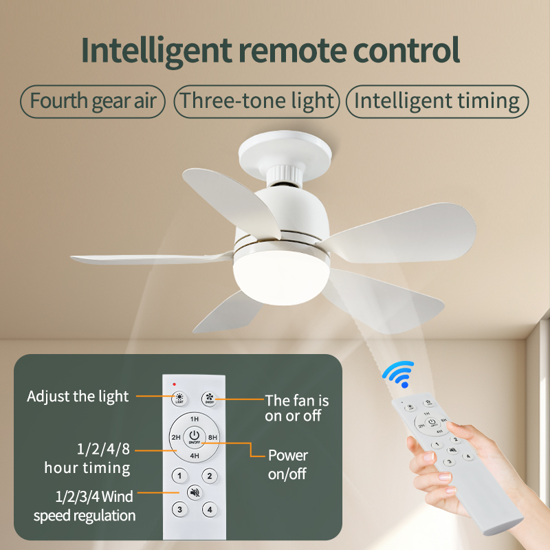 Sleek Design: Wall-Mounted Infinity Dimmer LED Lights + Quad Speed Oscillating Cooling