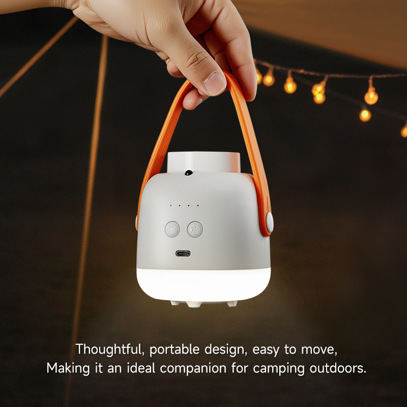 Portable Air Conditioner Unit Combining Small Ceiling Fan, Mobile Charger, Music Player & Ultra Long Range IR Controller