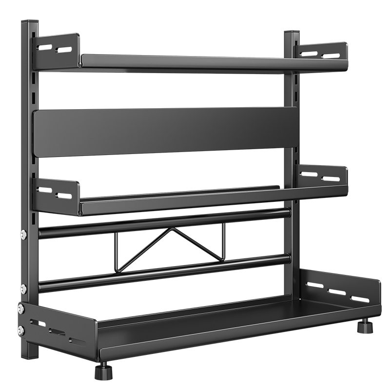 Adjustable shelf kitchen storage rack; Wall-mounted storage rack; Kitchen knife rack; Wall-mounted spice rack; Chopsticks, spoon, shovel, ladle