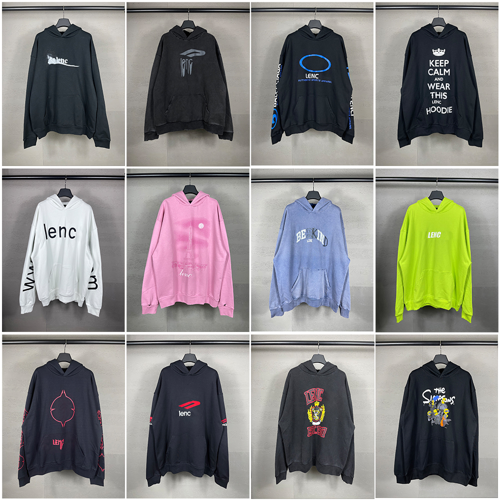 ba leniagaa hoodies Mens Designer Hoodie Womens Hoodies Sweatshirts Plus Size Hoodies Top Hooded Jacket Students Casual Fles Clothes Unisex Hoodies Coat