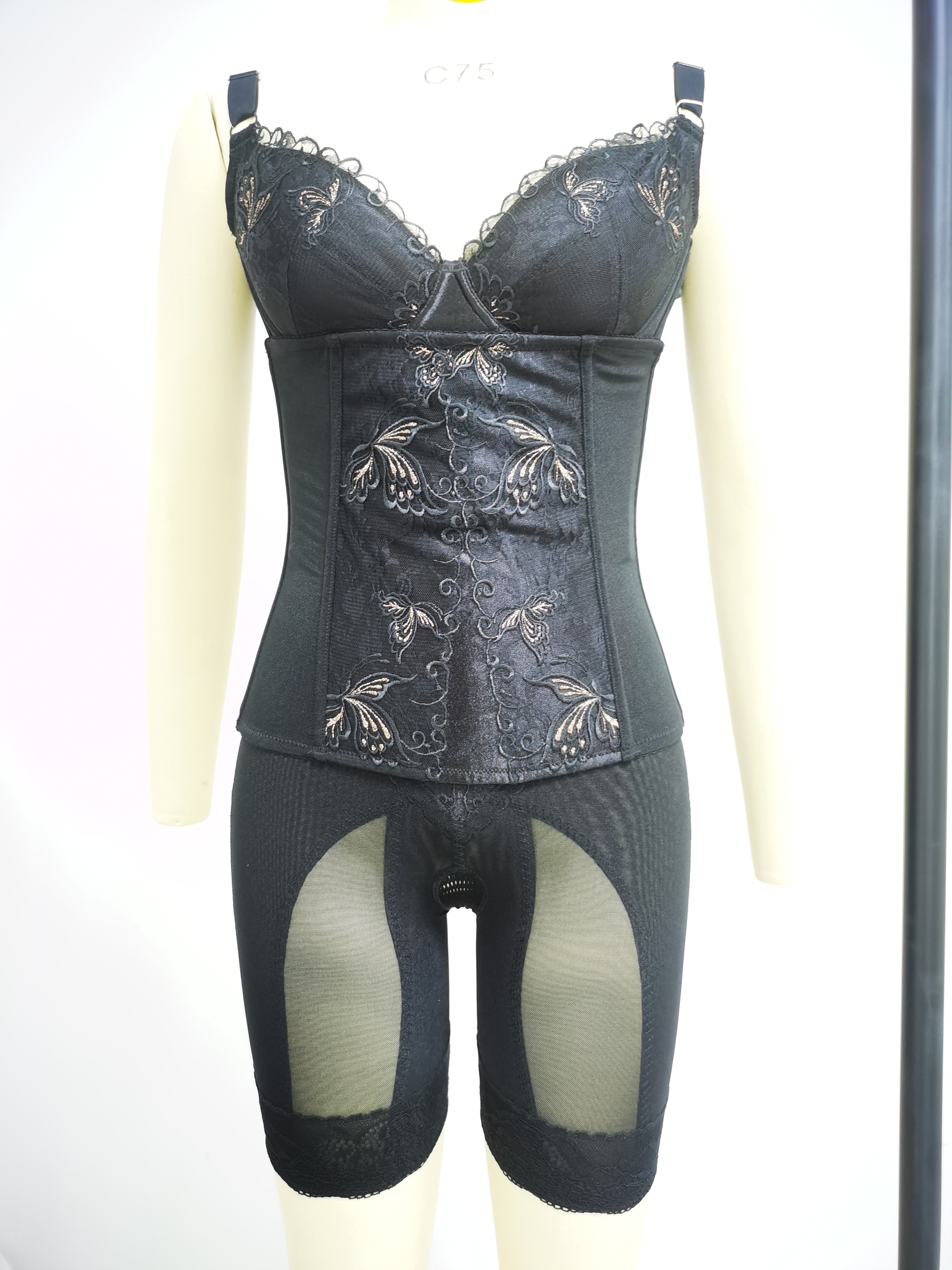 Tight Fitting Plus Bodysuit European American Style Hip Lifting Design a wide range of styles