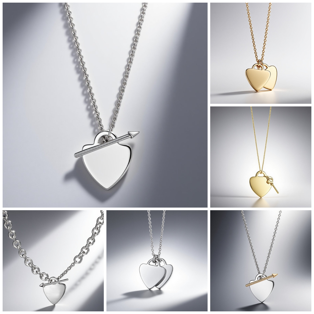 luxury necklace elegant necklaces designer necklaces women Gothic 925 sterling silver chains top quality pendant charm jewellery designer for women gifts for her