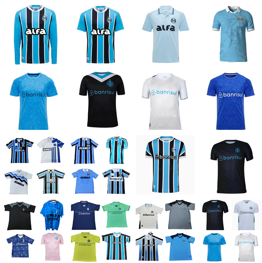 2025 2026 Gremio Soccer Jerseys Retro 96 94 97 98 99 00 C.PAVON AMUZU CRISTALDO MONSALVE VILLASANTI BRAITHWAITE OLIVERA 22 23 24 25 26 maillot de futol Football shirt