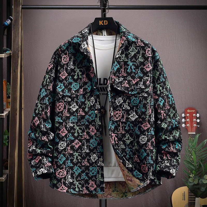 Teen trend jacket spring and summer all match show thin fashionable coat male youth casual jacket 2025