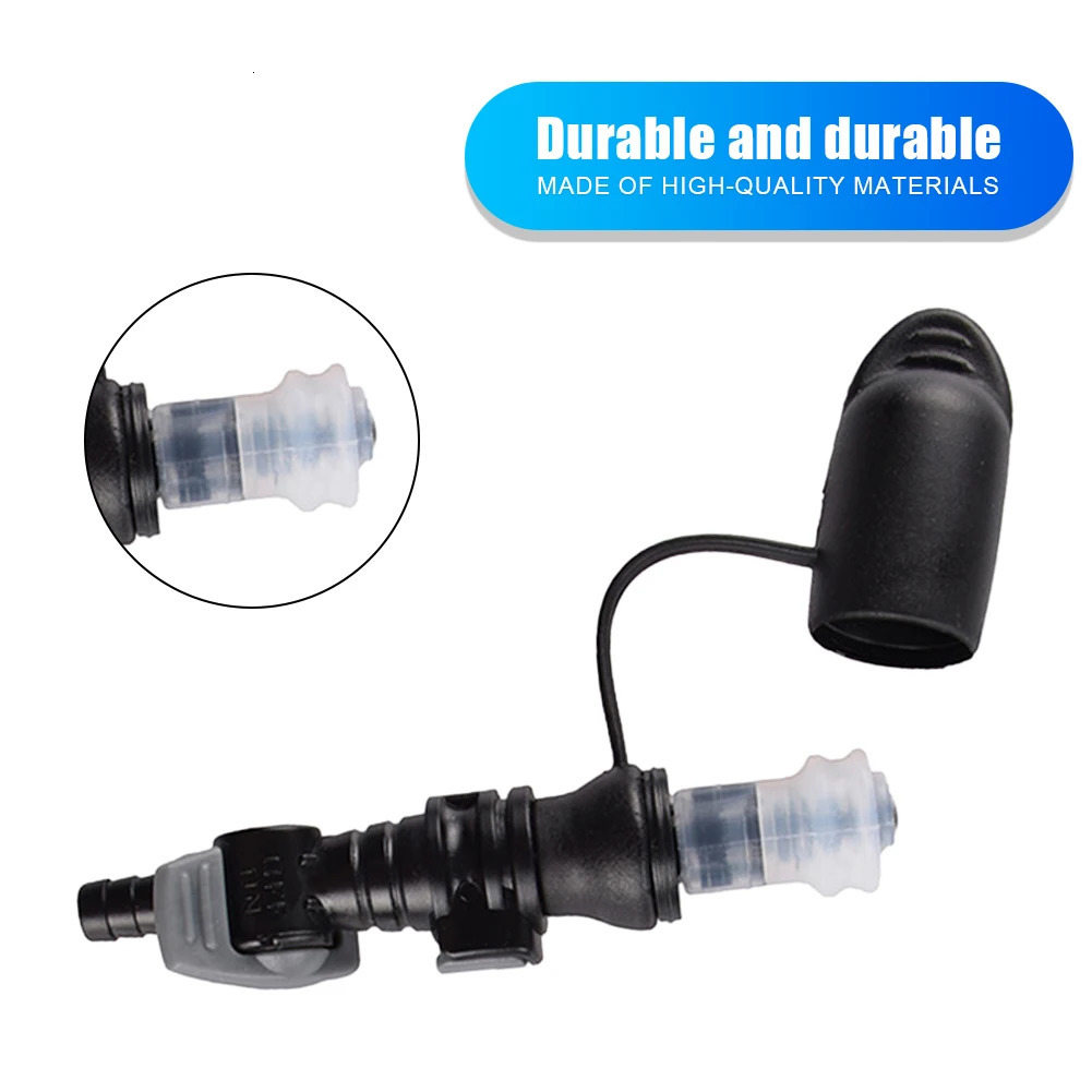 Hydration Bags Bite Mouthpiece Replacement 79mm Diameter Nozzle Connector with Cover for Cycling Sports Bladder Water Bag 250624