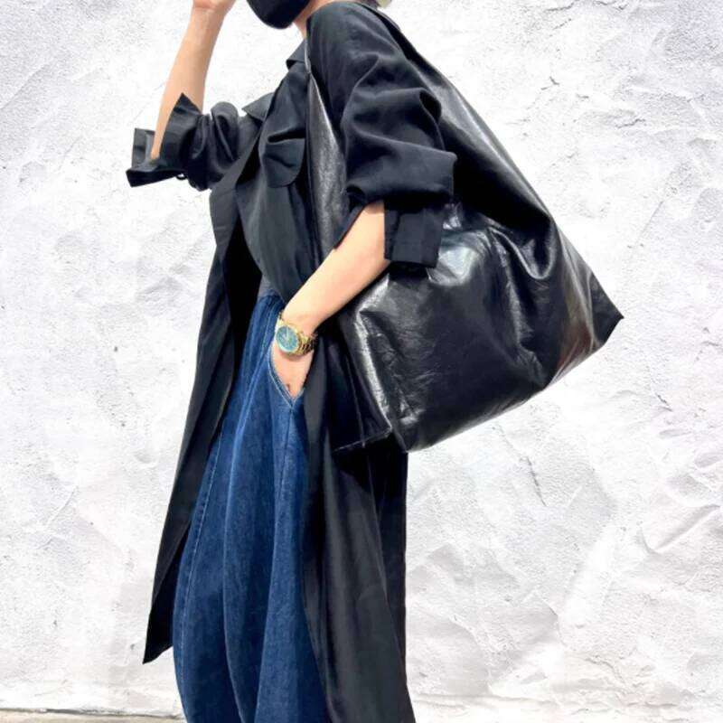 Designer Bag Genuine Leather Bag For Woman 100% Natural Cow Skin Tote Vintage Simple Design Shoulder Packs Cool Big Capacity BAG City Bag
