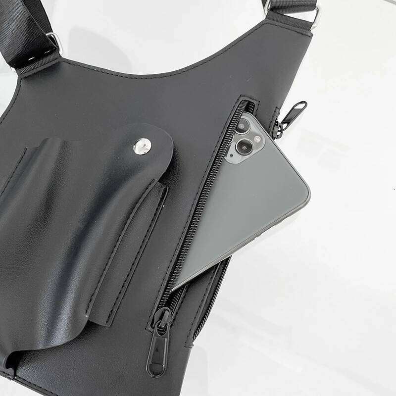 Men's and women's sports chest bags, leisure outdoor large capacity portable hanging bags