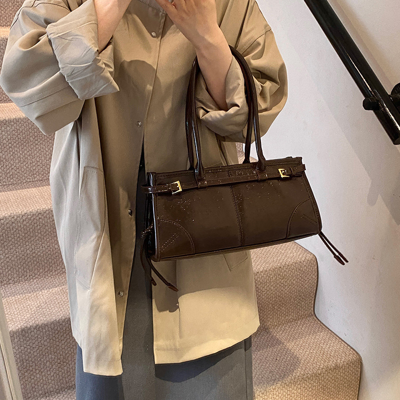 Beibei Shangpin 2025 High-end Fashion P House New Underarm Large and Small Handbag Shoulder Crossbody Trendy Women's Bag