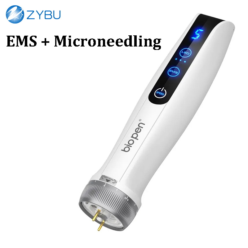 Derma Pen Q2 Professional Bio-Pen for At-home Acne & Skin Renewal with EMS & LED Lights Biopen Micro Needling Therapy