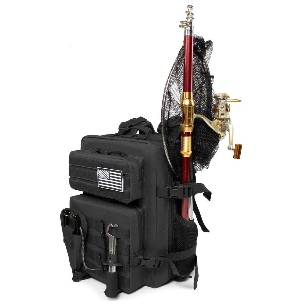 25L Fishing Hunting Tactical Backpack Travel Large CapacityBackpack Durable and Waterproof Men's Outdoor Bag