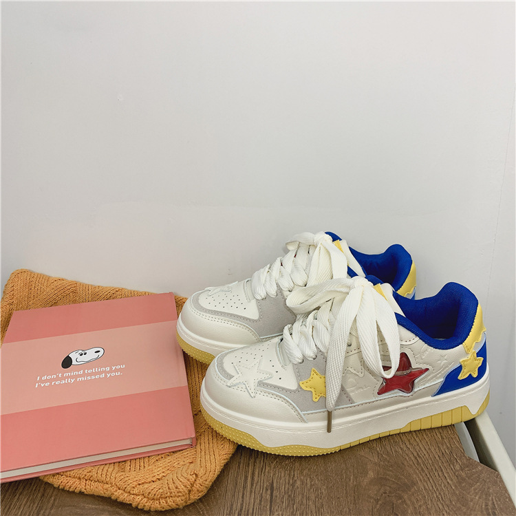 Free shipping new designer casual shoes Thick soled sports shoes low cut trendy star women shoes casual shoes