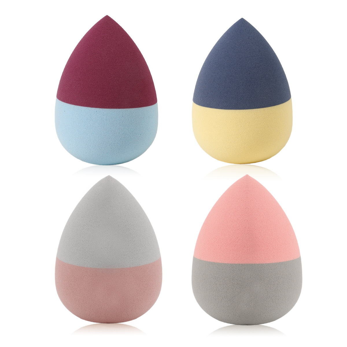 Water Drop Beauty Sponge Gourd Powder Puff Angled Makeup Sponge Dry and Wet Dual-use Makeup Sponge Cushion Makeup Sponge 240625