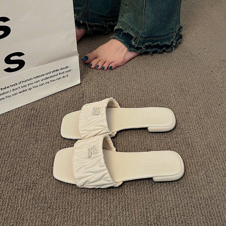 Free shipping designer flat sandals for women soft slides slippers fashion house shoes sliders slide womans