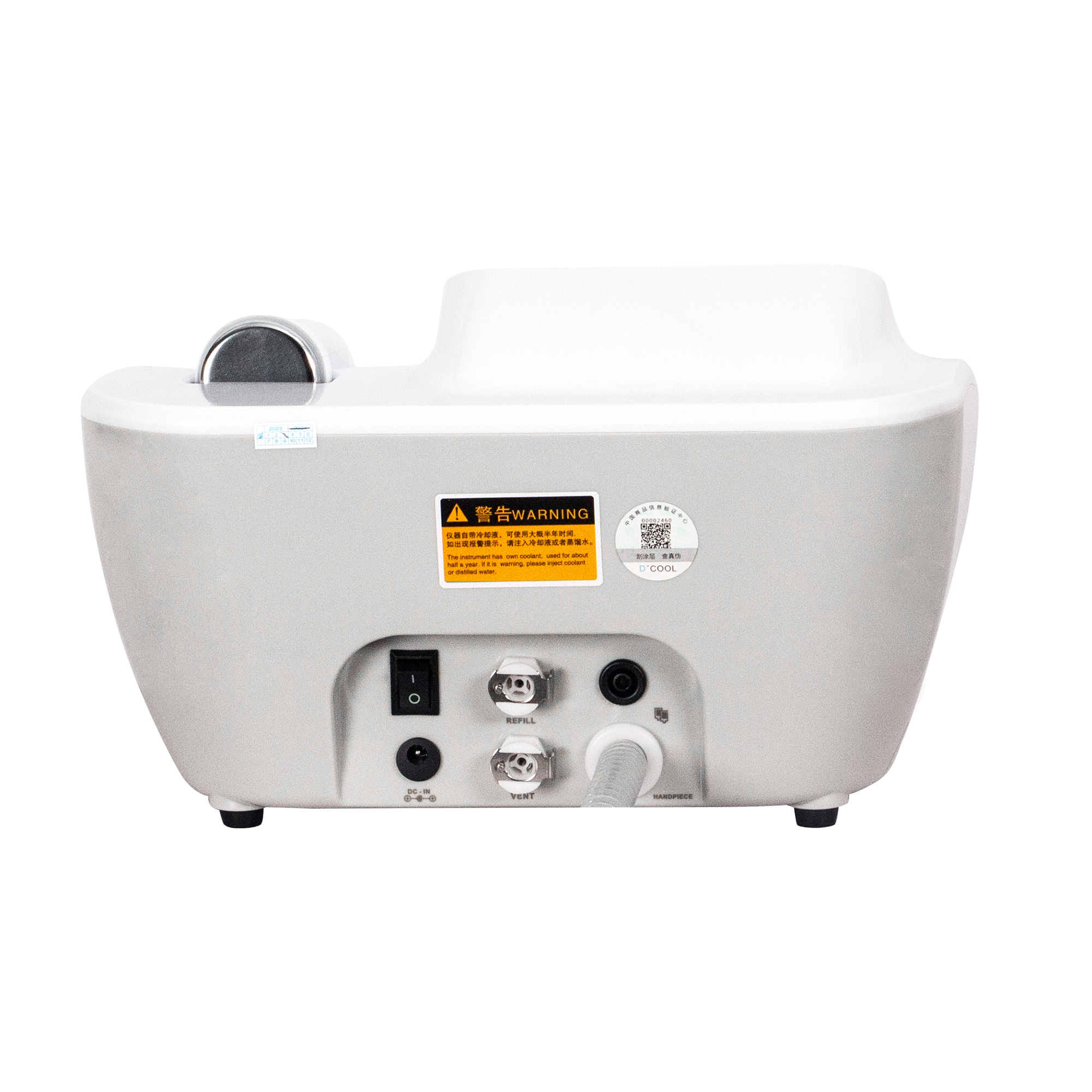2 in 1 Cool Pro Cold Warm Electroporation Cryo Skin Care Beauty Machine Skin Soothing Cryo Face Cooling Freezing Equipment