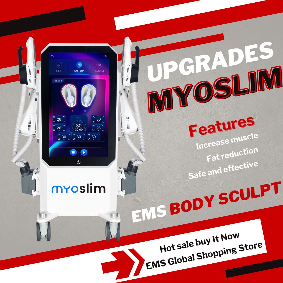 EMS Body Sculpt Pro MAX Myoslim 15Tesla Latest RF HI-EMT High Intensity Pulsed Electromagnetic For Muscle Training Body Shaping Weight Loss Beauty Sal