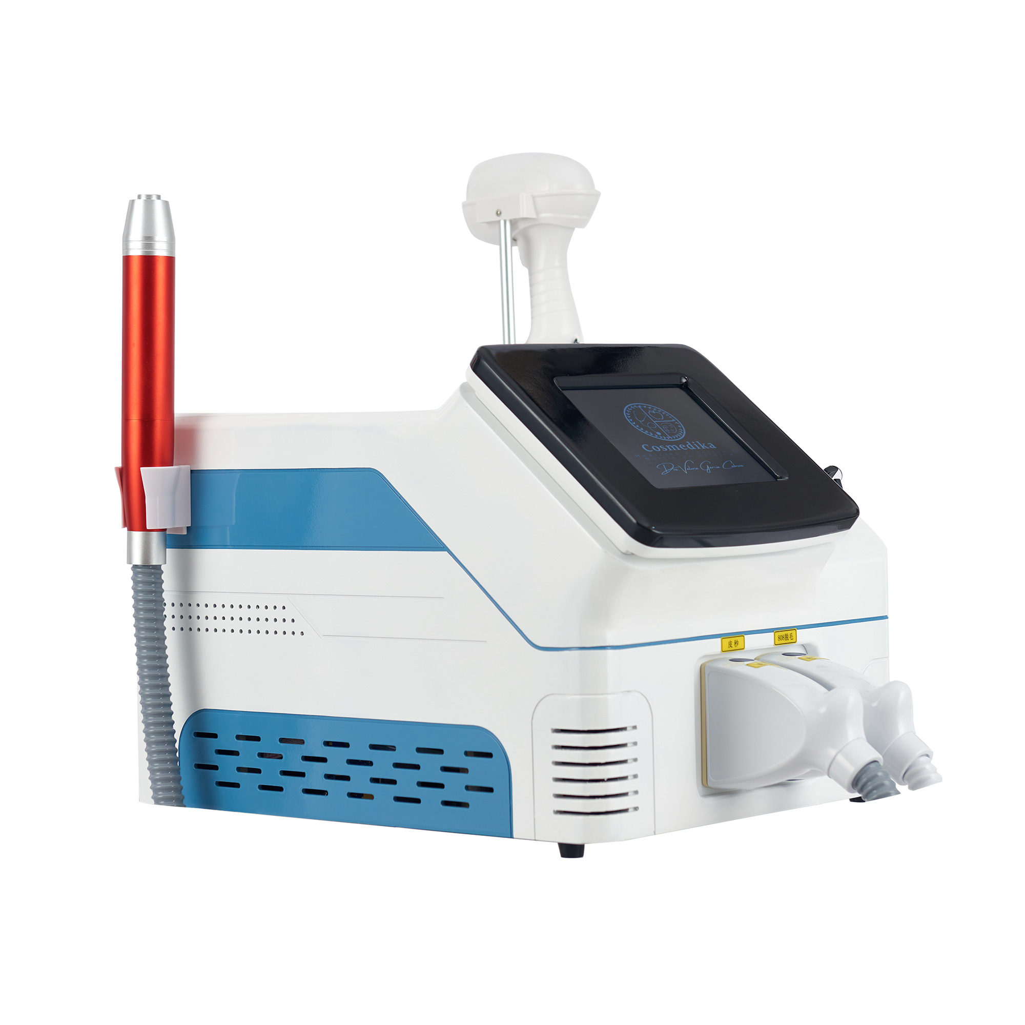 2025 New 2 in 1 Diode Laser Hair Remova Ice Painless Picosecond Laser Tattoo Removal Multi-function cooling system beauty